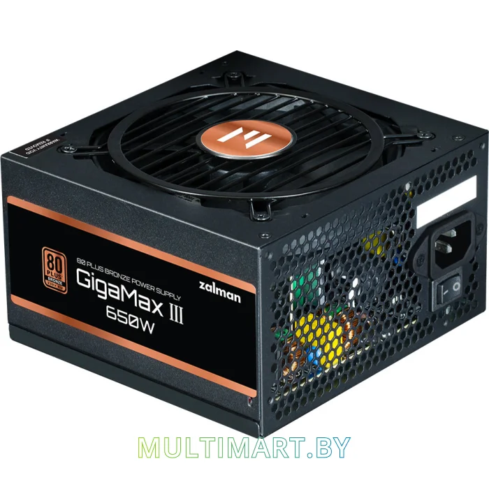 Блок питания Zalman GigaMax III 650W (ZM650-GV3)